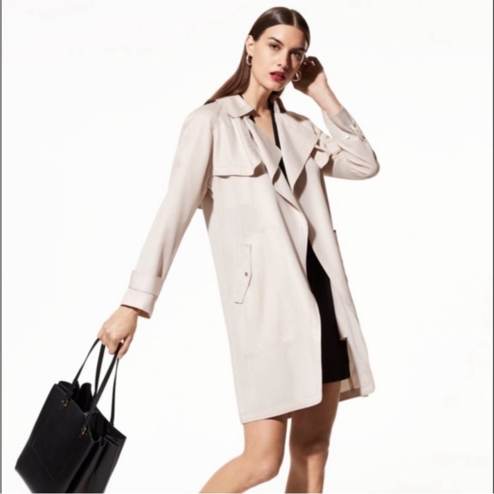 Aritzia Babaton Lawson Trench Coat